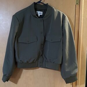 Vigoss Olive Bomber Jacket